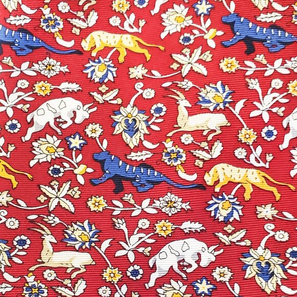 2 NWT The Metropolitan Museum of Art Mens Neck Ties Tie Geometric Animals Floral - Picture 3 of 10